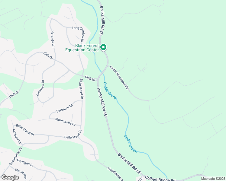 map of restaurants, bars, coffee shops, grocery stores, and more near 1600 Cedar Meadows Road in Aiken