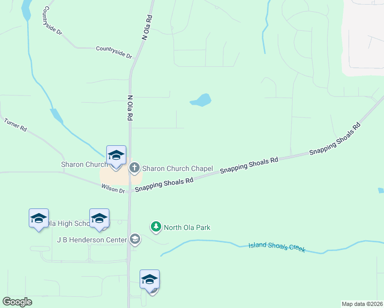 map of restaurants, bars, coffee shops, grocery stores, and more near 317 Snapping Shoals Road in McDonough