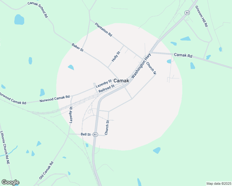 map of restaurants, bars, coffee shops, grocery stores, and more near in Camak