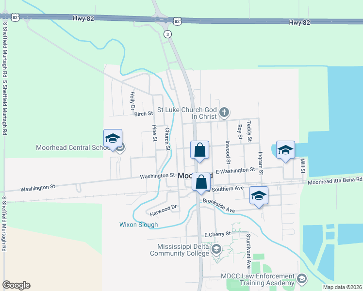map of restaurants, bars, coffee shops, grocery stores, and more near 1201 East Delta Avenue in Moorhead