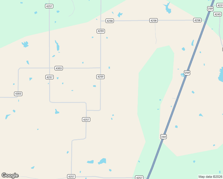 map of restaurants, bars, coffee shops, grocery stores, and more near 1879 County Road 4259 in De Kalb