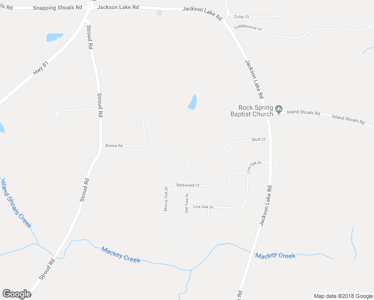 map of restaurants, bars, coffee shops, grocery stores, and more near 454 Old Tree Drive in Jackson