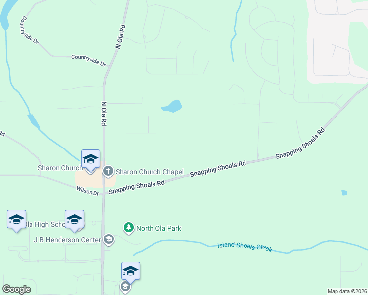 map of restaurants, bars, coffee shops, grocery stores, and more near 323 Snapping Shoals Road in McDonough