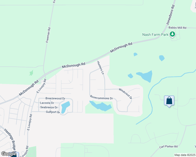 map of restaurants, bars, coffee shops, grocery stores, and more near 2748 Rosebud Court in Hampton
