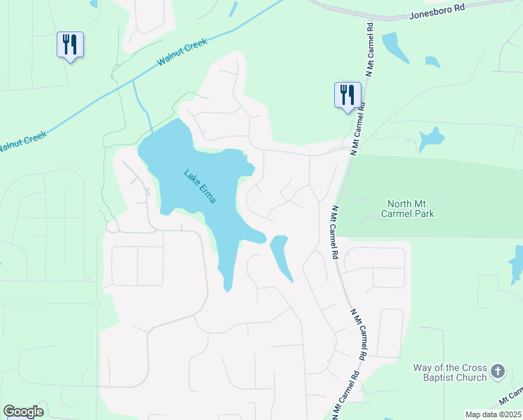 map of restaurants, bars, coffee shops, grocery stores, and more near 755 Peninsula Overlook in Hampton