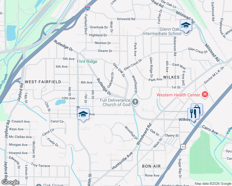 map of restaurants, bars, coffee shops, grocery stores, and more near 1025 Rutledge Way in Fairfield