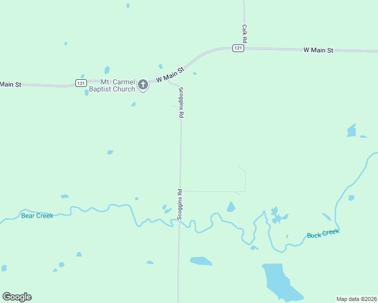 map of restaurants, bars, coffee shops, grocery stores, and more near 386 Scoggins Road in Tioga
