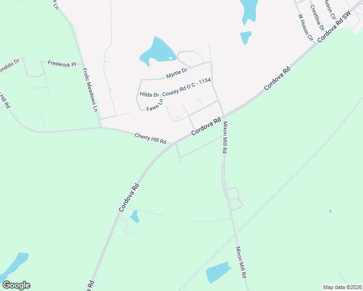 map of restaurants, bars, coffee shops, grocery stores, and more near 2803 Cordova Road in Cordova