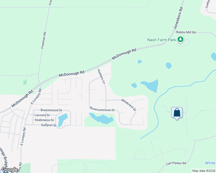 map of restaurants, bars, coffee shops, grocery stores, and more near 11068 Hunters Lane in Hampton