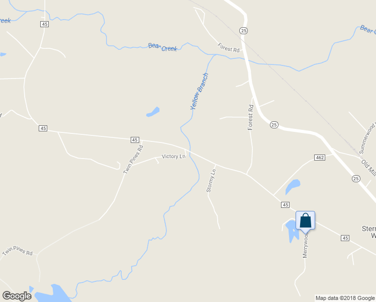 map of restaurants, bars, coffee shops, grocery stores, and more near 957 Co Road 45 in Sterrett