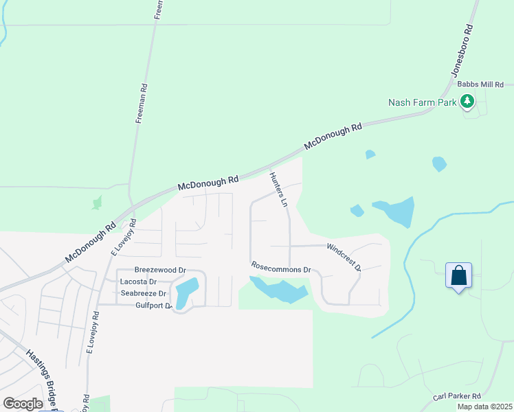 map of restaurants, bars, coffee shops, grocery stores, and more near 2730 Rosebud Court in Hampton