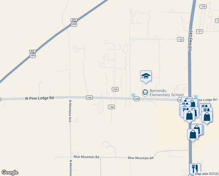 map of restaurants, bars, coffee shops, grocery stores, and more near 999 Hawthorne Lane in Roswell