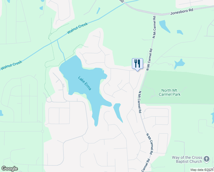 map of restaurants, bars, coffee shops, grocery stores, and more near 717 Peninsula Overlook in Hampton