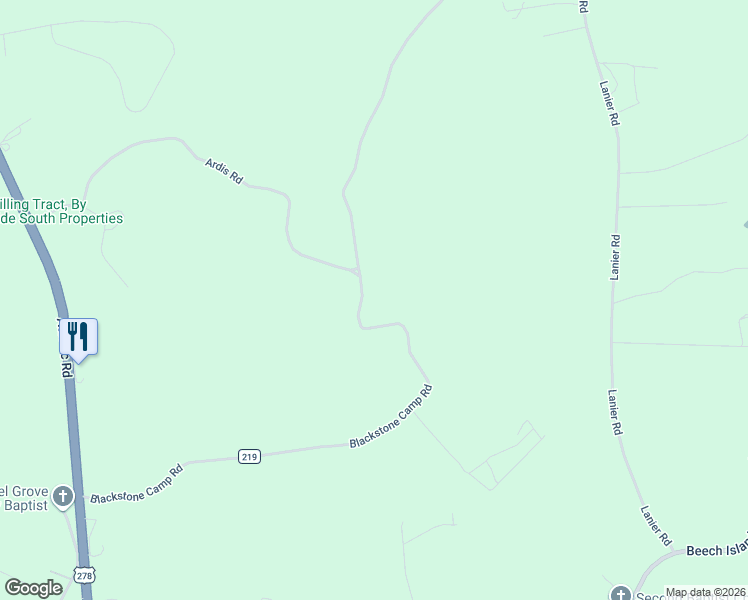 map of restaurants, bars, coffee shops, grocery stores, and more near 319 Ardis Road in Beech Island