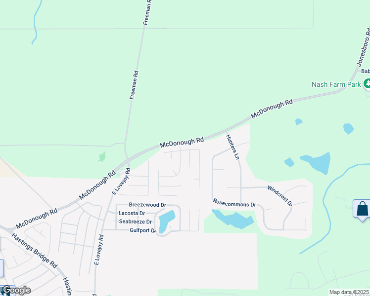 map of restaurants, bars, coffee shops, grocery stores, and more near 10892 Big Sky Drive in Hampton