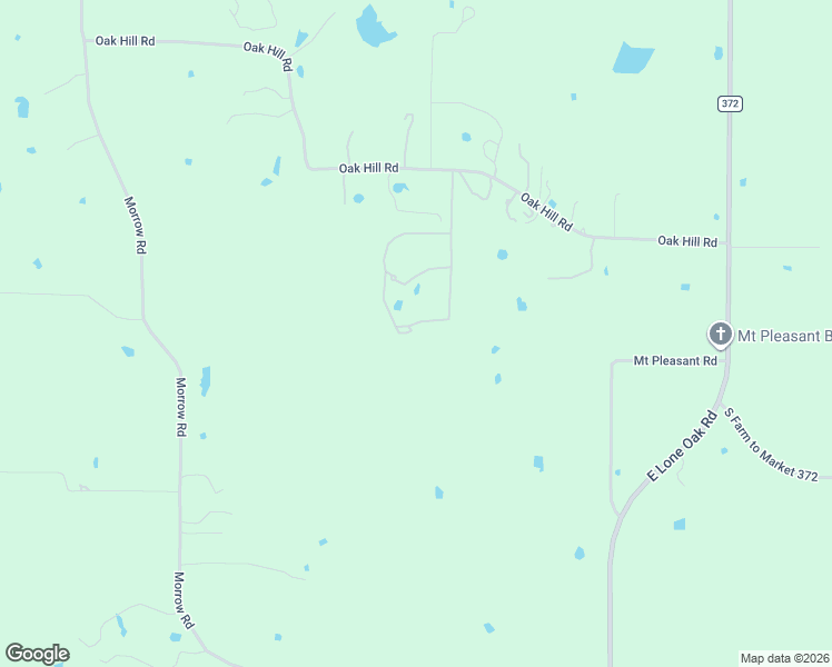 map of restaurants, bars, coffee shops, grocery stores, and more near 1072 Oak Hill Road in Valley View