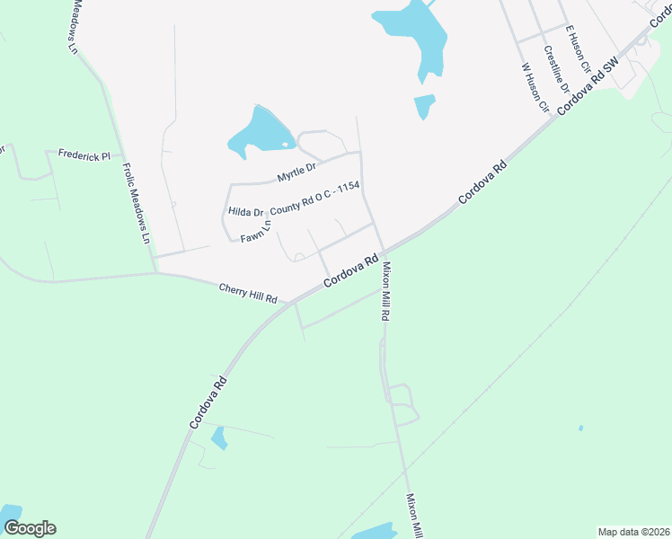 map of restaurants, bars, coffee shops, grocery stores, and more near 2650 Cordova Road in Orangeburg