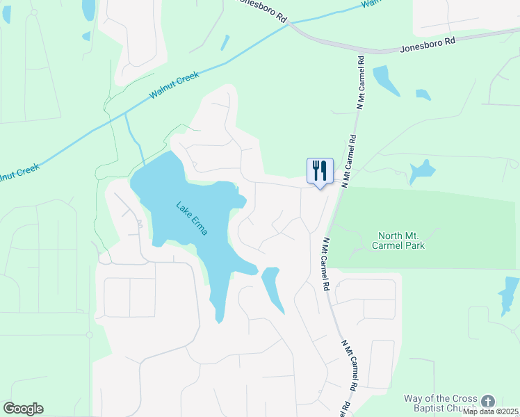 map of restaurants, bars, coffee shops, grocery stores, and more near 717 Peninsula Overlook in Hampton