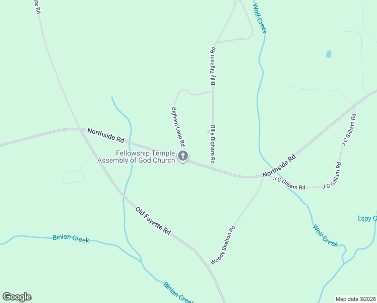 map of restaurants, bars, coffee shops, grocery stores, and more near 14068 Northside Road in Berry