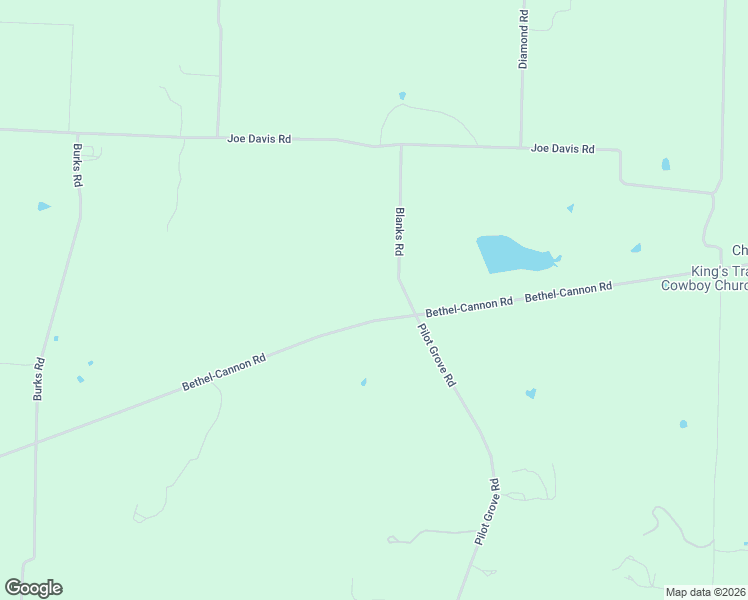 map of restaurants, bars, coffee shops, grocery stores, and more near 65 Blanks Road in Whitewright