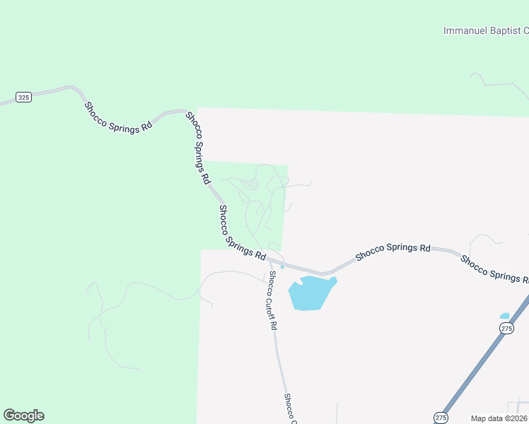 map of restaurants, bars, coffee shops, grocery stores, and more near County Road 325 in Talladega