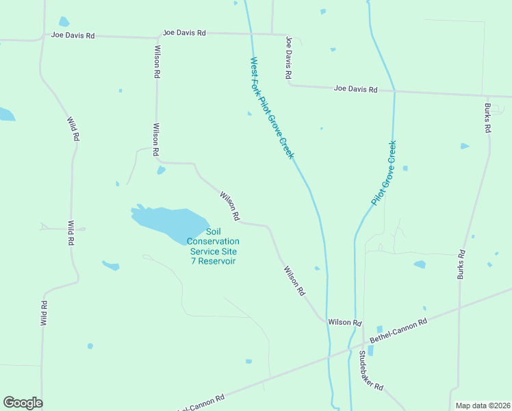 map of restaurants, bars, coffee shops, grocery stores, and more near 630 Wilson Rd in Whitewright