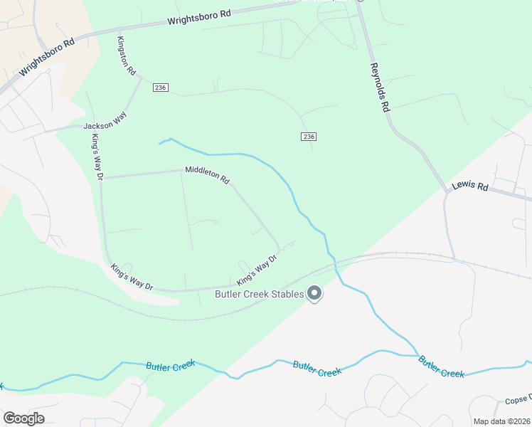 map of restaurants, bars, coffee shops, grocery stores, and more near 348 Middleton Road in Grovetown