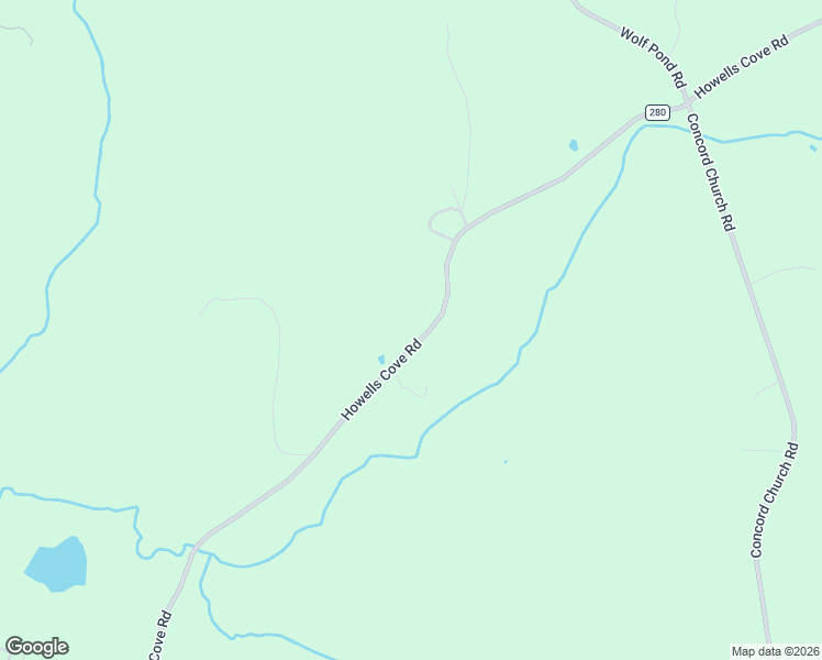 map of restaurants, bars, coffee shops, grocery stores, and more near 1335 Howells Cove Road in Talladega