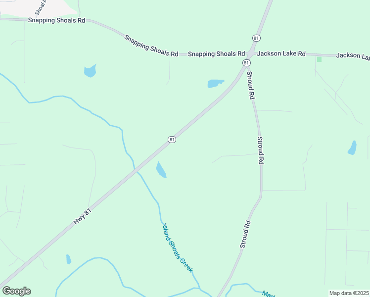 map of restaurants, bars, coffee shops, grocery stores, and more near 5580 Highway 81 in McDonough