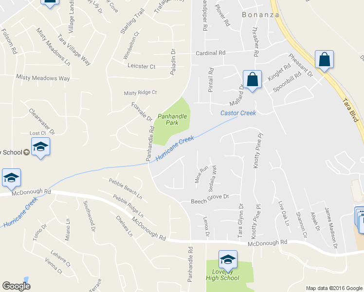 map of restaurants, bars, coffee shops, grocery stores, and more near 1444 Shadow Creek Avenue in Hampton