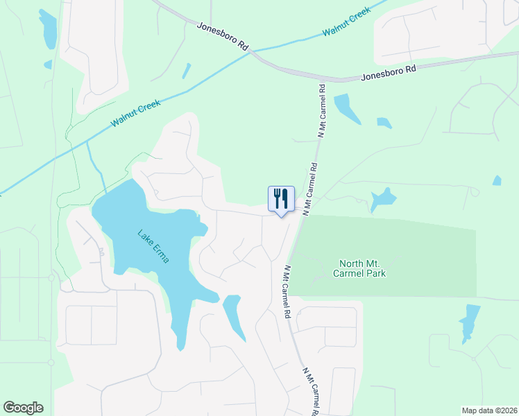 map of restaurants, bars, coffee shops, grocery stores, and more near 126 Crystal Lake Boulevard in Hampton