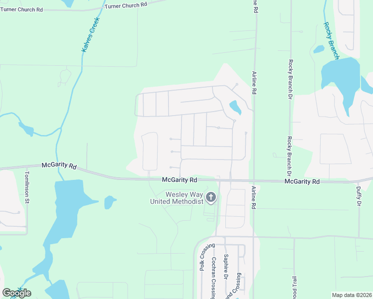 map of restaurants, bars, coffee shops, grocery stores, and more near 518 Cold Water Lane in McDonough