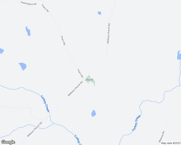 map of restaurants, bars, coffee shops, grocery stores, and more near 1244 Midway Church Road in Newborn