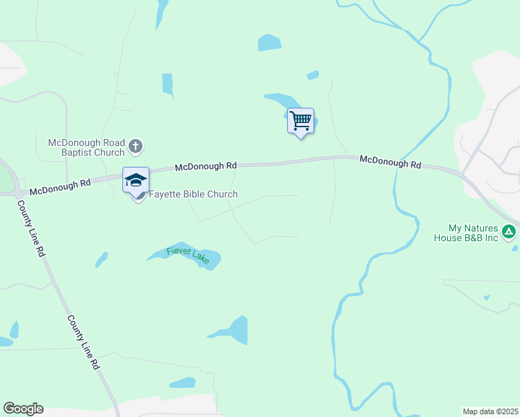 map of restaurants, bars, coffee shops, grocery stores, and more near 165 Cooper Cove East in Fayetteville