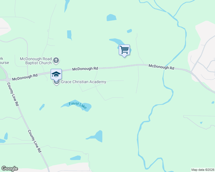 map of restaurants, bars, coffee shops, grocery stores, and more near 145 Cooper Cove East in Fayetteville