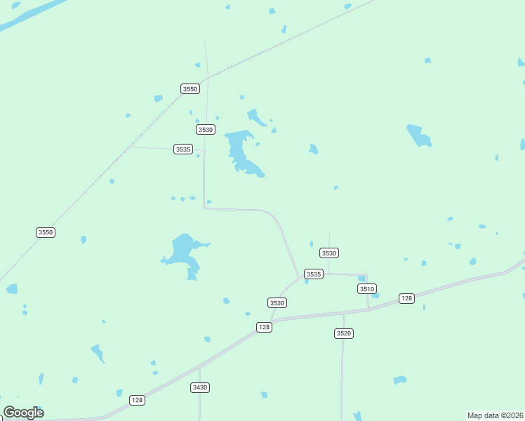 map of restaurants, bars, coffee shops, grocery stores, and more near County Road 3530 in Delta County