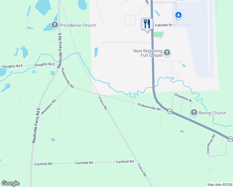 map of restaurants, bars, coffee shops, grocery stores, and more near 410 South Pickensville Road in Columbus
