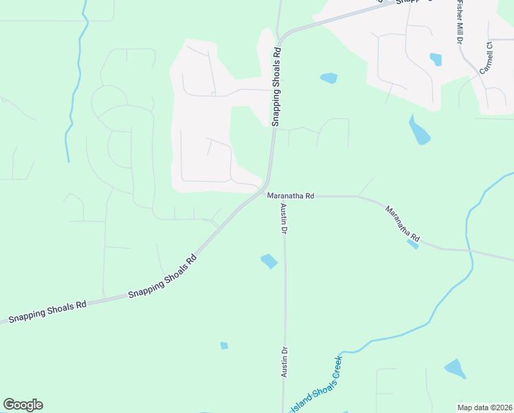 map of restaurants, bars, coffee shops, grocery stores, and more near 10 Maranatha Road in McDonough