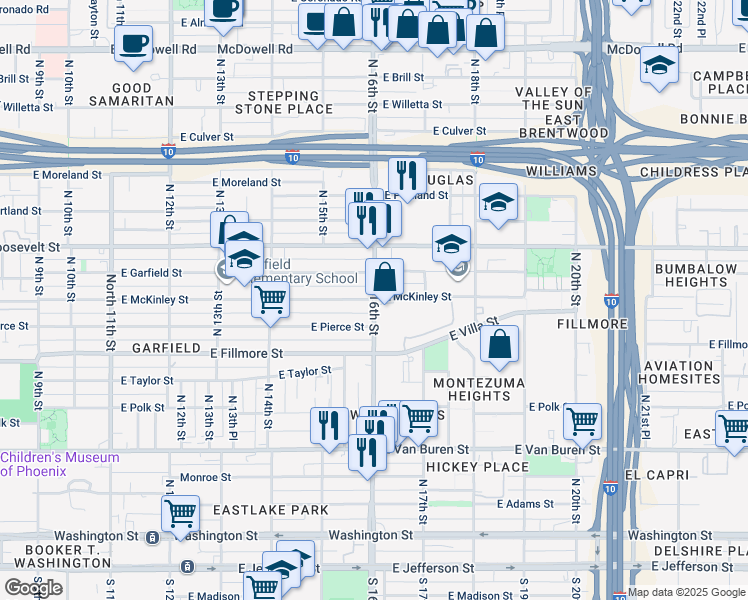 N 16th St E Mckinley St Phoenix Az Walk Score