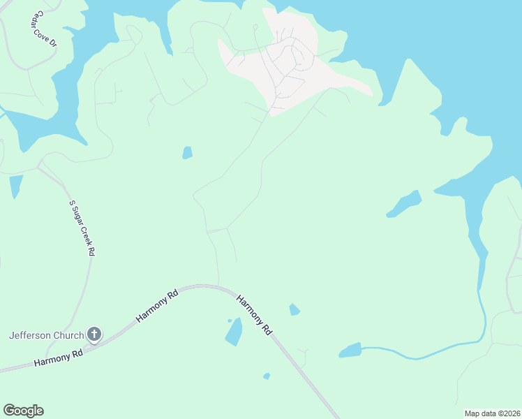 map of restaurants, bars, coffee shops, grocery stores, and more near 122 Harmony Bay Drive in Eatonton