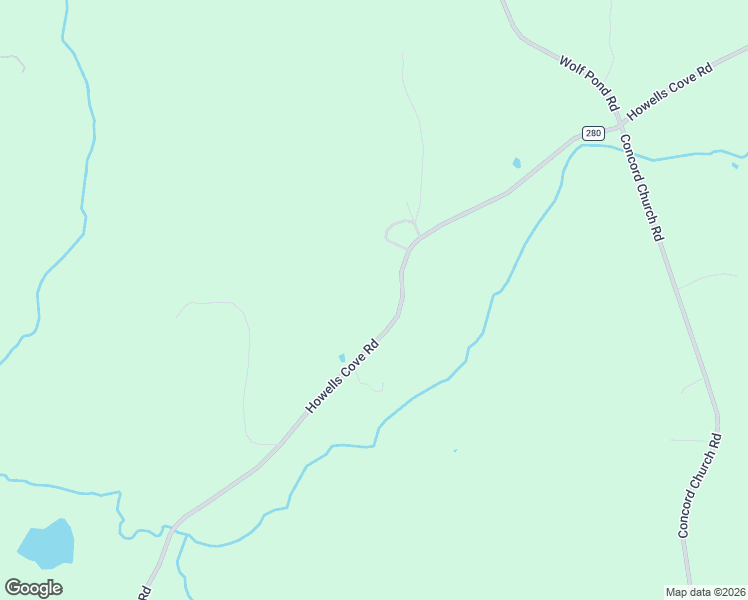 map of restaurants, bars, coffee shops, grocery stores, and more near 1335 Howells Cove Road in Talladega