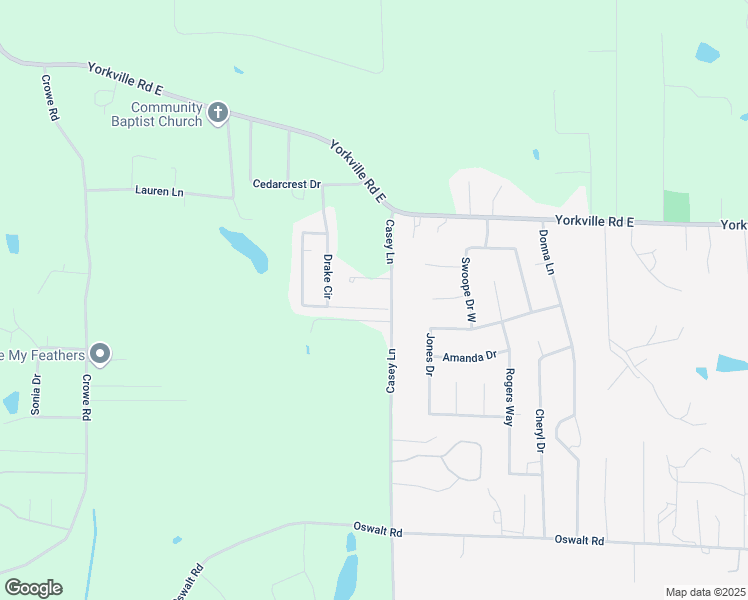 map of restaurants, bars, coffee shops, grocery stores, and more near 170 Casey Lane in Columbus