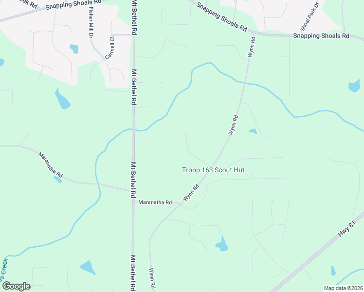map of restaurants, bars, coffee shops, grocery stores, and more near 543 Wynn Road in McDonough