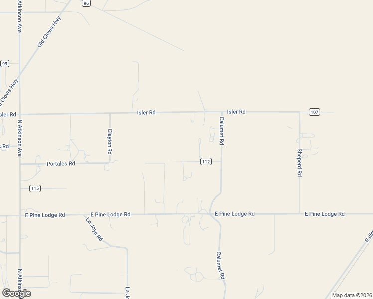 map of restaurants, bars, coffee shops, grocery stores, and more near 2200 Portales Road in Roswell