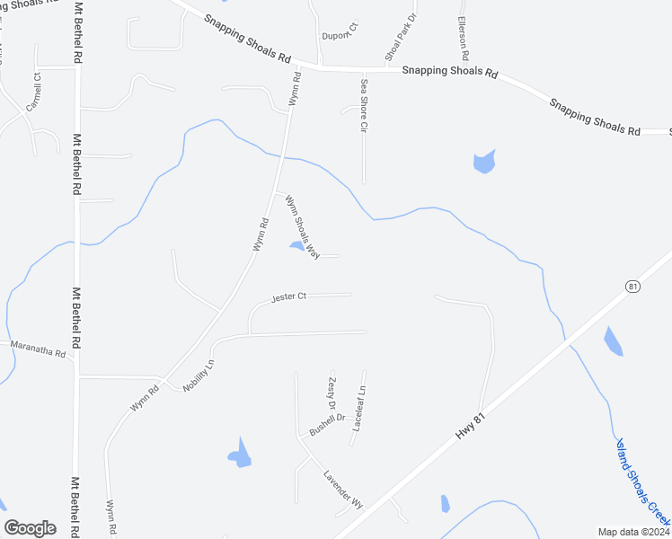map of restaurants, bars, coffee shops, grocery stores, and more near 136 Wynn Shoals Way in McDonough