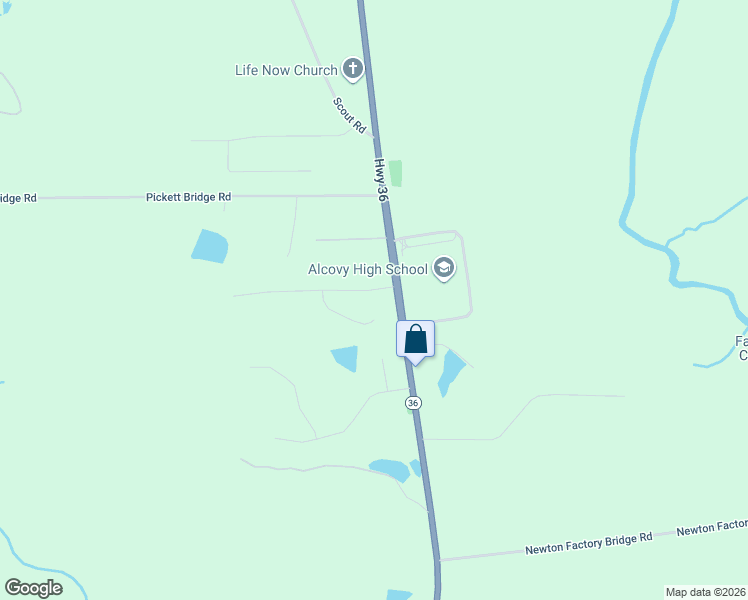 map of restaurants, bars, coffee shops, grocery stores, and more near 35 Stewart Hollow Lane in Covington