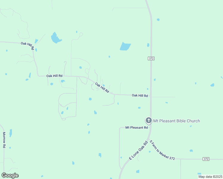 map of restaurants, bars, coffee shops, grocery stores, and more near 1346 Oak Hill Road in Valley View