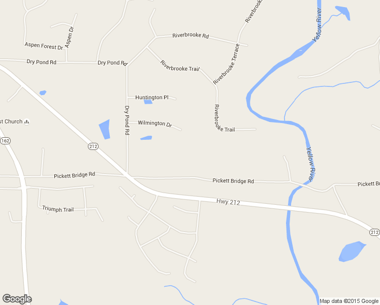 map of restaurants, bars, coffee shops, grocery stores, and more near 1381 Pickett Bridge Road in Covington