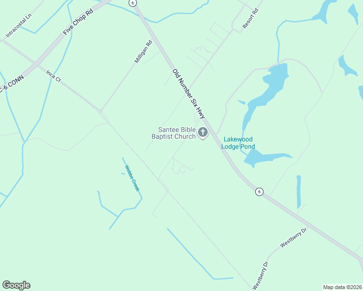 map of restaurants, bars, coffee shops, grocery stores, and more near 9738 Old Number Six Highway in Santee