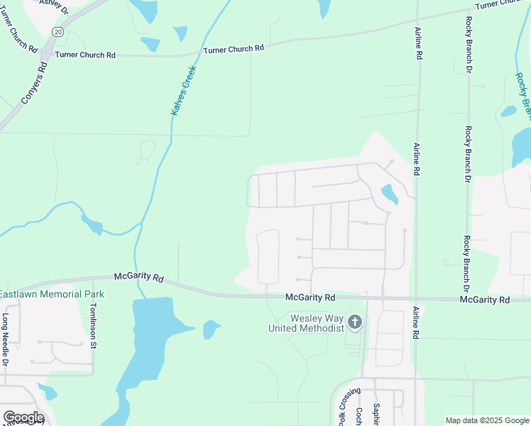 map of restaurants, bars, coffee shops, grocery stores, and more near 1617 Stillriver Run Drive in McDonough